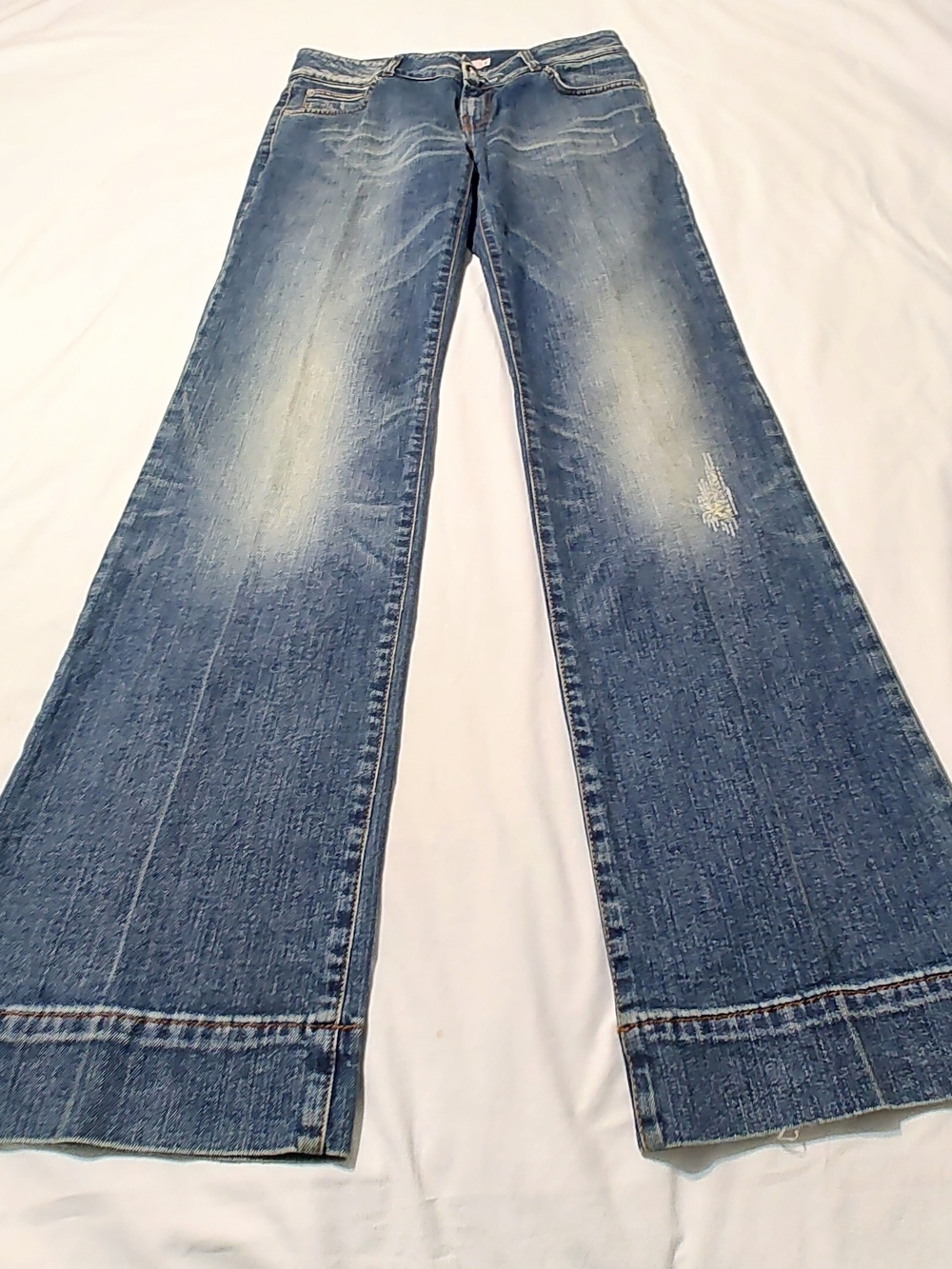 RED Valentino Y2K Low Rise Flare Jeans